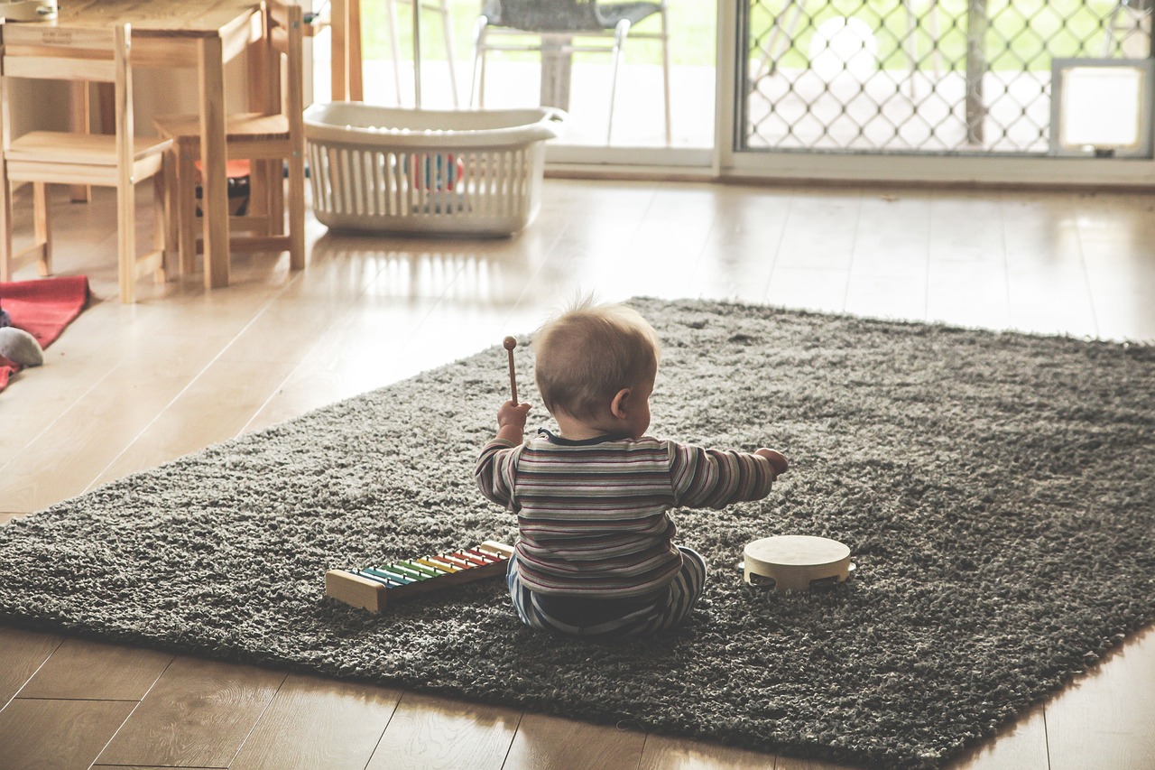 Spielgruppe für Kinder bis 1 Jahr