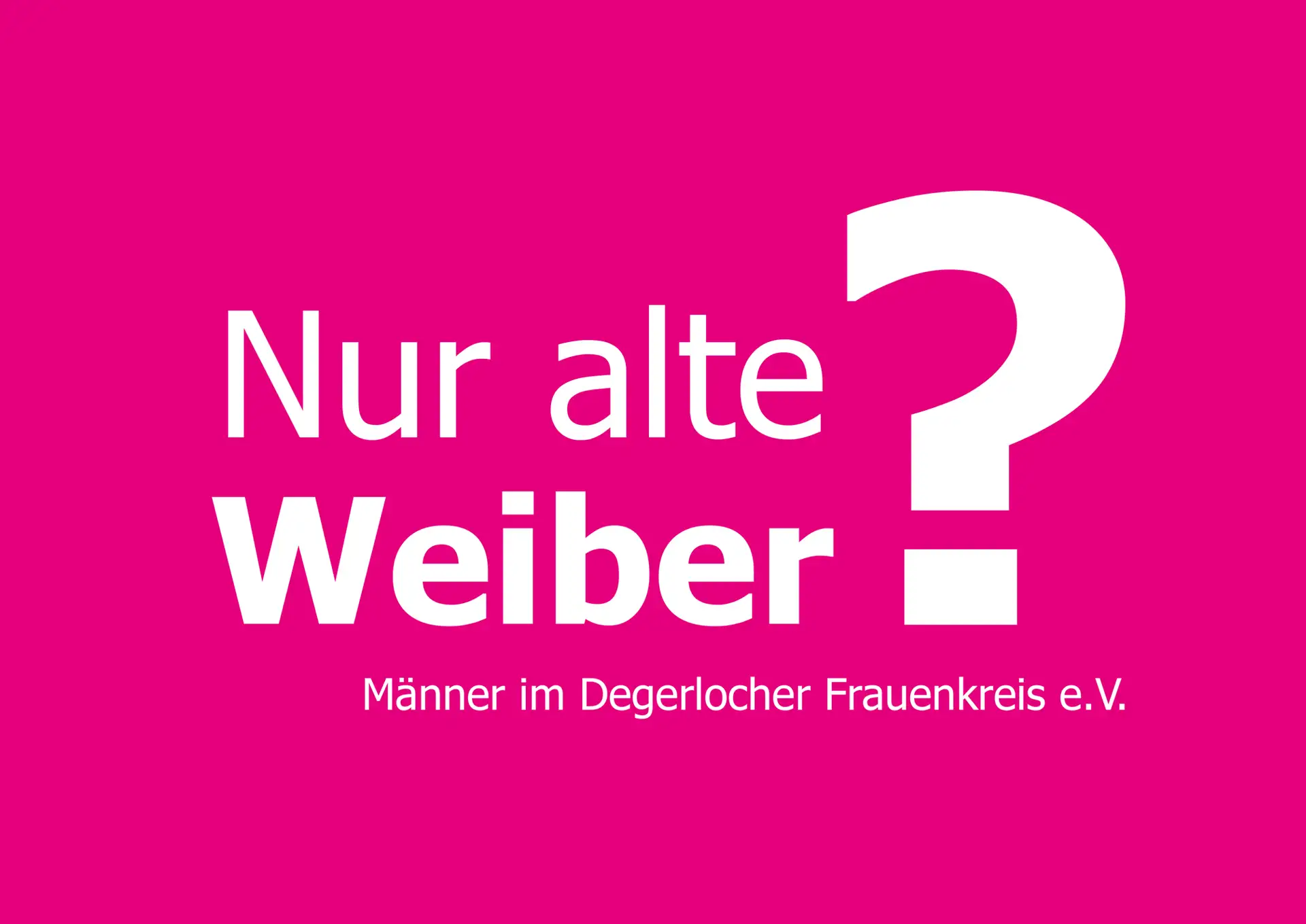 75 Jahre Bürgerverein - Mai - Männer im Degerlocher Frauenkrais e. V.