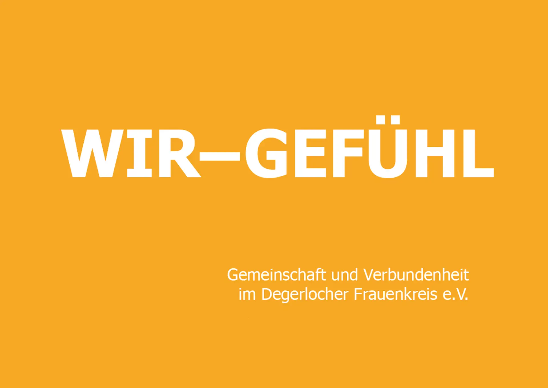 75 Jahre Bürgerverein - August - Gemeinschaft und Verbundenheit im Degerlocher Frauenkrais e. V.