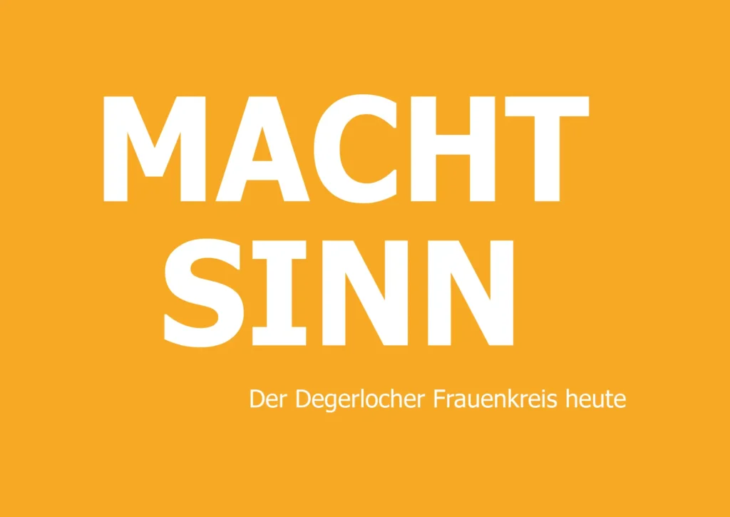 75 Jahre Bürgerverein - September - Der Degerlocher Frauenkreis e. V. heute